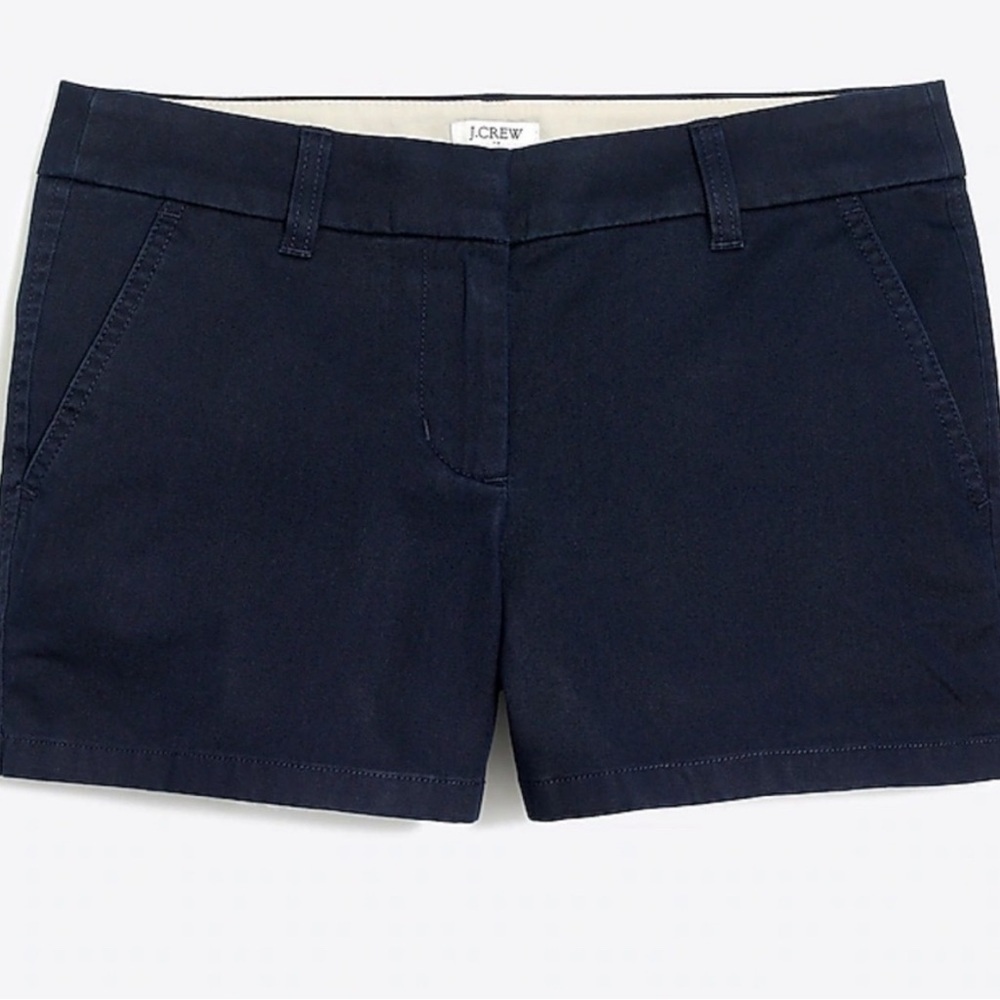 J. Crew Factory 3.5” Navy Classic Chino Short - Picture 4 of 9
